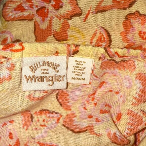 Billabong X Wrangler Far & Away Mini Dress, Women's Size M - Picture 7 of 7